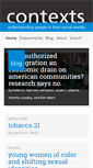 Mobile Screenshot of contexts.org