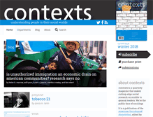 Tablet Screenshot of contexts.org